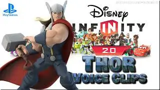 All Thor Voice Clips • Disney Infinity 2.0 • (Travis Willingham) All Voice Lines