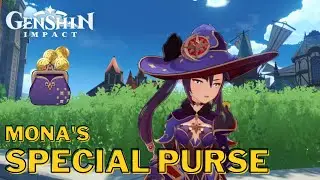 Mona's Special Purse | Genshin Impact #SHORTS