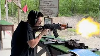 7.62 AK “Krinkov” (Kronk) vs 5.56 AR recoil comparison