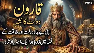 The Story of Qaroon: How He Became the Richest Man in History? (Urdu/Hindi) #islamichistory #art