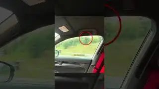 Der Fahrer fährt ohne ein Rad auf der Straße 🤨