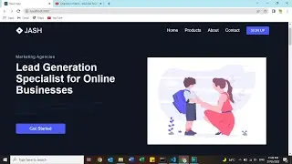 React Website using Styled Components | React JS Project Fully Responsive