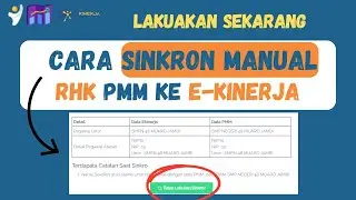 Cara Sinkron Manual RHK PMM ke E kinerja