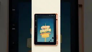 How to move layers together on Procreate | Procreate Tutorial | Procreate tips for beginners