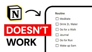 Goal & Habit Tracker in Notion ⚠️ Free Notion Template
