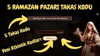 5 Ramazan Pazarı Takas Kodu & Pubg Mobile Pazar Takas Kodları & Etkinlik Kodları 2023 & Reedem Code