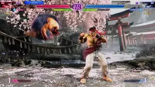 Crazy Ryu Vs Ryu Match Street Fighter 6