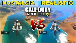 NOSTALGIA VS REALISTIC MAX GRAPHICS COMPARISON CALL OF DUTY MOBILE | GRAPHIC COMPARISON |