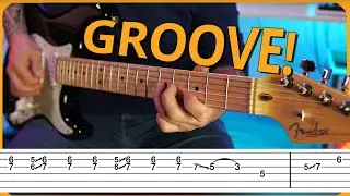 Sizzling SHUFFLE GUITAR Licks // with TABS
