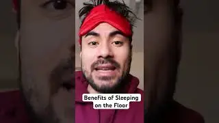 Benefits of sleeping on the floor