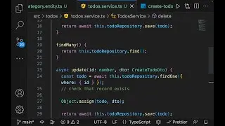Nestjs CRUD example with MySQL & TypeORM