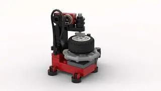 How to build LEGO Tire Changing Machine - LEGO MOCs