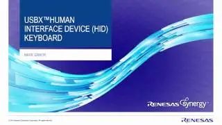 USBX™ Human Interface device (HID) Keyboard Project