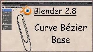 Blender 2.8 - 47 - Curve Bezier