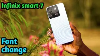 Font Setting In Infinix Smart 7, Font Size Change In Infinix Smart 7, How To Change Font Style