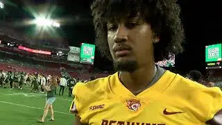 WWSB-TV SPORTS ANCHOR JAMES HILL AAC SOUTH FLORIDA 48 BETHUNE-COOKEMAN 3 F BCU CJ BROOKS QB 8-31-24