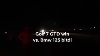Golf 7 GTD vs BMW 125 Bitdi