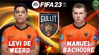 LEVI DE WEERD VS TG MANU - FIFA 23 / TEAM GULLIT'S CLASH / PRÓ VS PRÓ