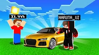 Men YouTube ga qaytganimga Naruta_uz menga mashina sovğa qildi #Ilya   Minecraft