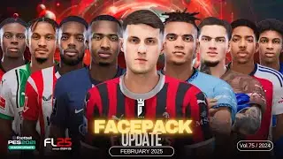 Facepack Update Pes 2021 & FL25 Vol.75 (SIDER) PC
