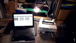 5W usb żarówka led - Test czasu świecenia na superkondensatorach