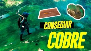Valheim Conseguir COBRE MINERAL - Donde y Como