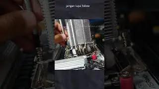 (Part 2/2) Cara Pasang Heatsink AM5 Thermalright Assassin King, Ryzen 5 7500F, Asrock B650M Pro RS