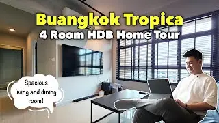 Home Tour: 4 Room HDB Flat at Buangkok Tropica, Sengkang! Spacious Layout | LoukProp Homes Singapore