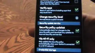 Secure Samsung Galaxy S4