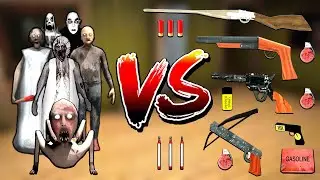 Granny 2 Remake All Family Vs All Weapons | Granny 2 New Update