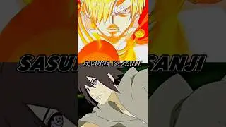 Sasuke Vs Sanji #anime #sasuke #sanji