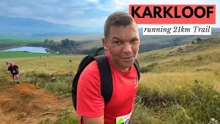 Relaxing music while running along the Karkloof 21km trail run with me