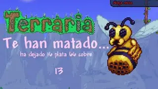 Reina abeja | Terraria derrotando bosses #1