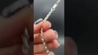 Серебряная Цепь Бисмарк на заказ , полностью ручная работа 🔥 #назаказ #серебро #handmade #цепь