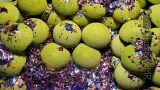 Dome & Confetti Crush • Regular and 2X • Calico Crunch ASMR
