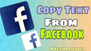 How to Copy text from Facebook lite | bangla | tech bluster