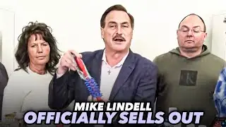 Mike Lindell Holds Bizarre Press Conference To Announce He's Selling Paintings And Socks