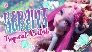 REPAINT Aurelia Jellyfish Girl TropicalDollCollab