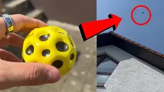 Dieser Galaxy-Ball fliegt höher als jedes Haus!😳