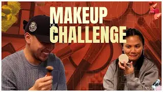 Tristan does Shantel's make up | Makeup Challenge
