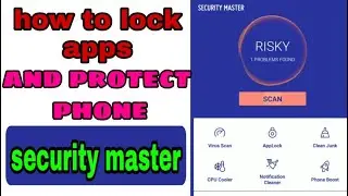 Security master lock apps and protect phone||clean junk,kill virus