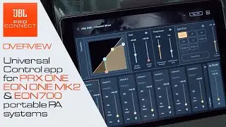 JBL Pro Connect Universal Control App for PRX ONE, EON ONE MK2 & EON700 Portable PA Systems