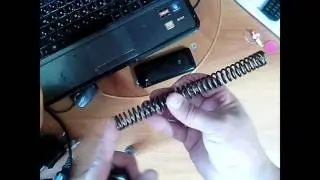 Задник (затыльник) пневматического пистолета  ИЖ 53