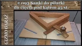# 093 Table saw-Sled for cut 45 degrees