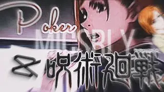 Kugisaki Nobara//AMV//Capcut (poker face)