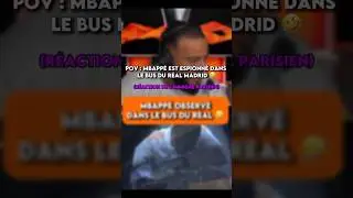 Quand Mbappé est observé dans le bus 🤣 #pourtoi #football #footballshorts #edit #mbappe #shorts