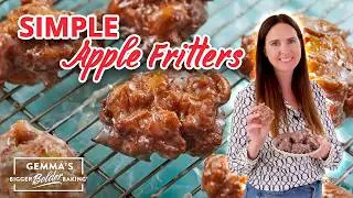 Easy Apple Fritters Recipe 🍏🍩
