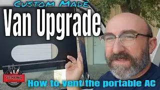 Creating a custom AC block off for van camping