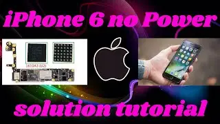 iPhone 6 No Power change (1610A3)U2 ic