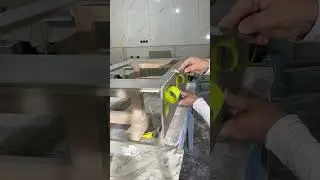 Процесс создания раковины из керамогранита! 